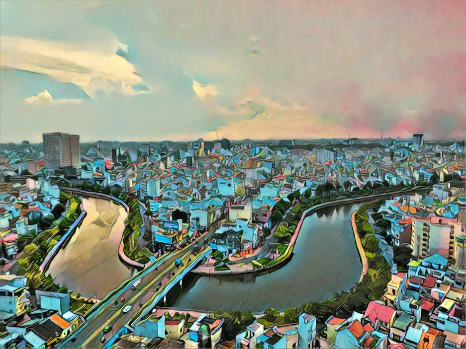 Apartment for rent near Hoang Sa Truong Sa Canal