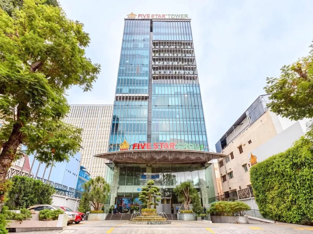 호치민 1군 Mạc Đĩnh Chi 대로 441m² 사무실 층 – 사진 1