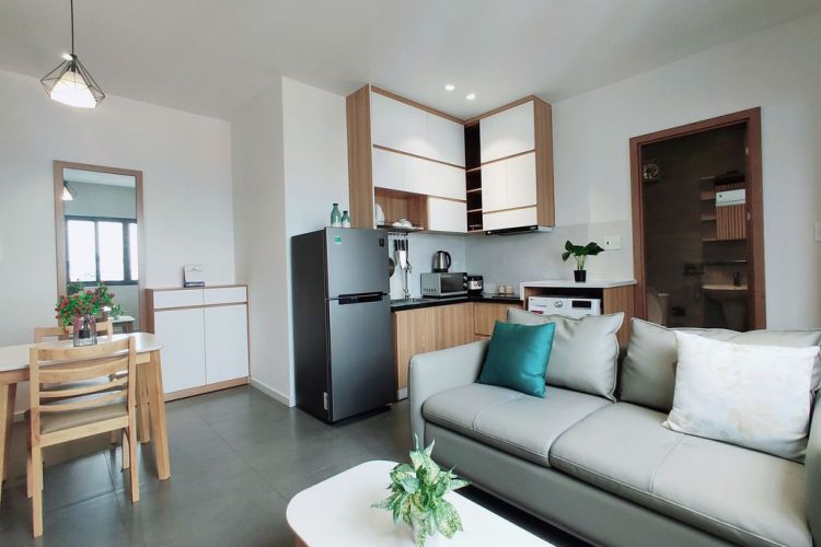 1 Bedroom apartment 40 m2 Big Balcony in District 2 Quoc Huong Thao Dien 4