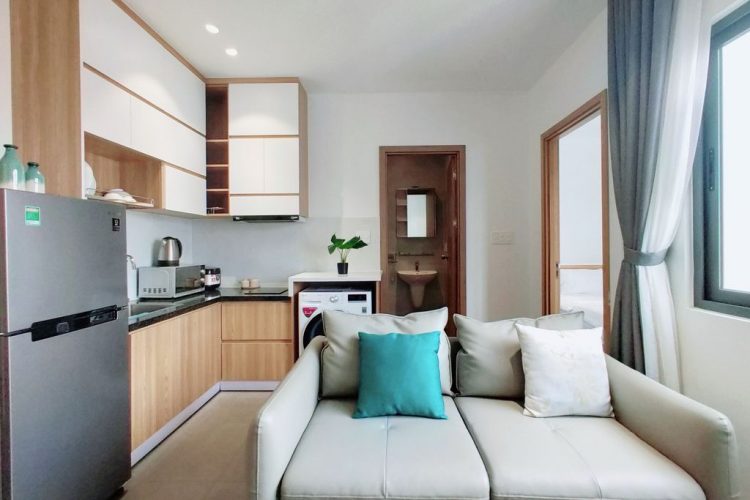 1 Bedroom apartment 40 m2 Big Balcony in District 2 Quoc Huong Thao Dien 6