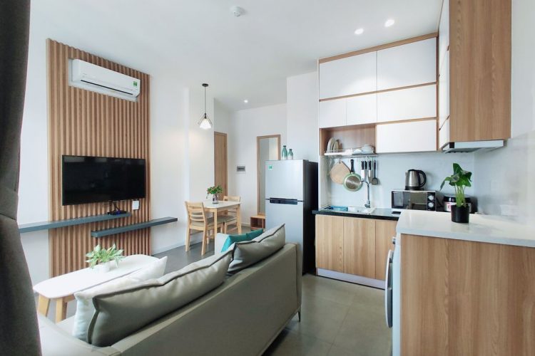 1 Bedroom apartment 40 m2 Big Balcony in District 2 Quoc Huong Thao Dien 9