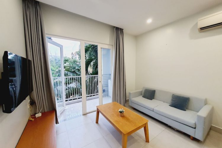 50 m2 One Bedroom apartment Big Balcony in District 2 Nguyen Ba Huan Thao Dien 1