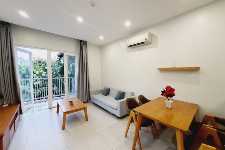 50 m2 One Bedroom apartment Big Balcony in District 2 Nguyen Ba Huan Thao Dien 2