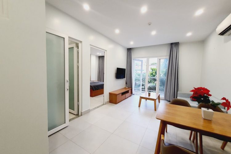 50 m2 One Bedroom apartment Big Balcony in District 2 Nguyen Ba Huan Thao Dien 3