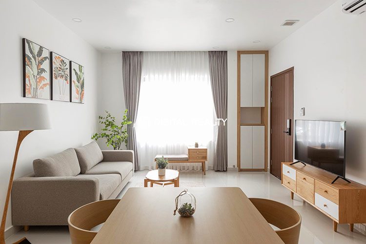 A calm and comfortable 2 Bedrooms in Thao Dien District 2 3 1