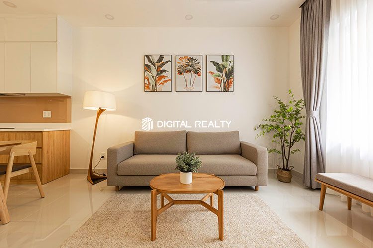 A calm and comfortable 2 Bedrooms in Thao Dien District 2 6 1