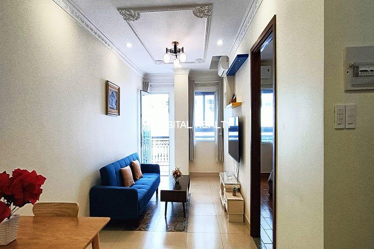 Balcony Fully Furnished Sol Apartment 1 Bedroom in Thao Dien 10