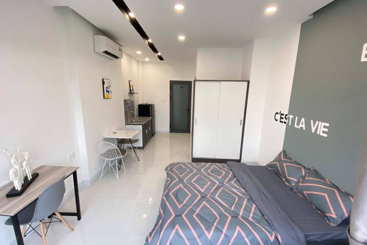 Balcony Studio for rent in District 2 Nguyen Ba Lan street Thao Dien 9