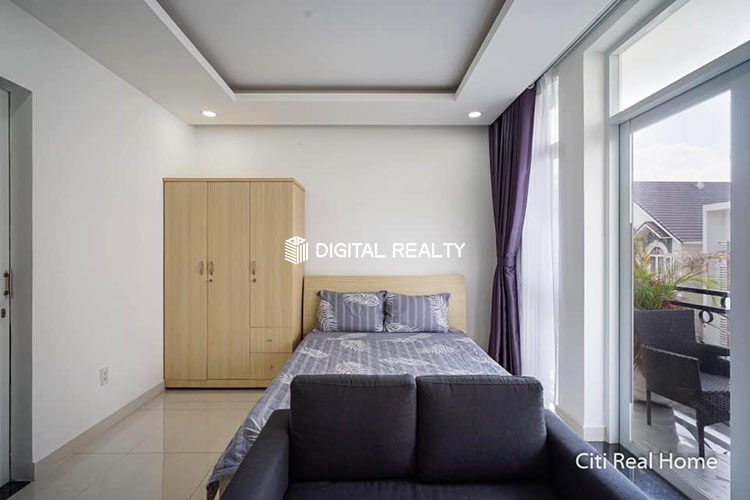 Cheap Balcony Studio for rent in Thao Dien