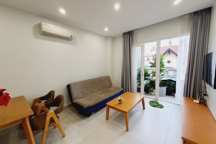 District 2 1 Bedroom with Balcony for rent on Nguyen Ba Huan street Thao Dien 1