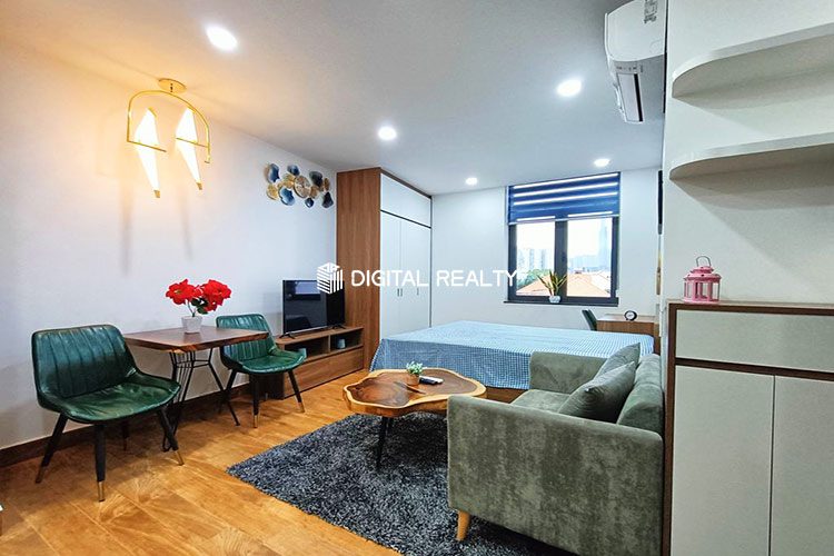 District 2 Modern interior furnished Studio for rent on Street 61 Thao Dien 3