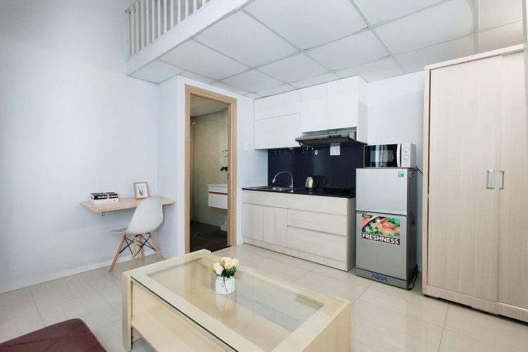District 2 Nice and Cheap Loft Room for rent on Street 63 Thao Dien 2
