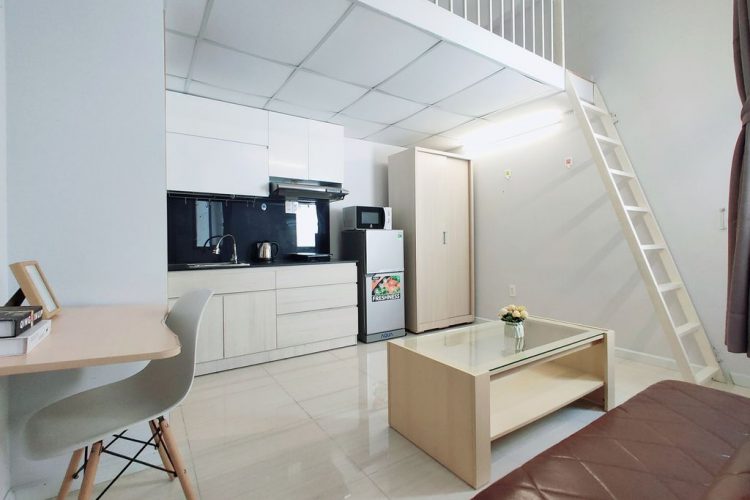 District 2 Nice and Cheap Loft Room for rent on Street 63 Thao Dien 7