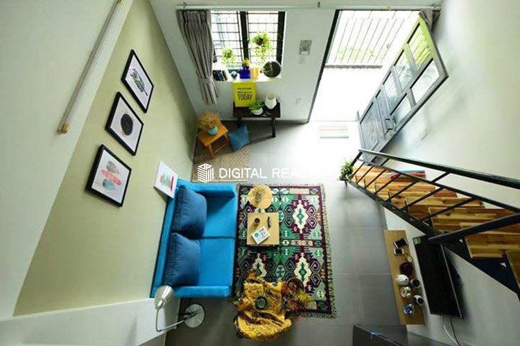 Duplex for rent in An phu District 2 has washing machine 7