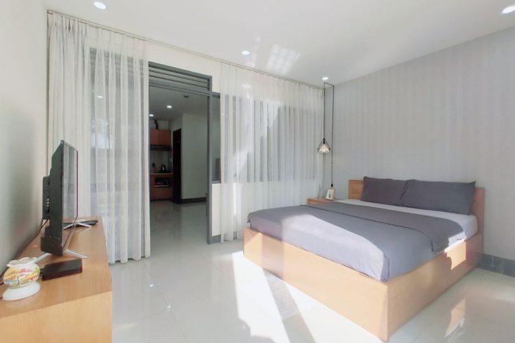 Fully Furnished 1 Bedroom for rent in District 2 Thao Dien Balcony 4