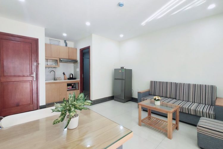 Fully Furnished 1 Bedroom for rent in District 2 Thao Dien Balcony 7