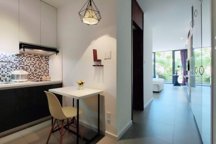 Fully furnished One Bedroom with balcony in Sanchu House Thao Dien 1