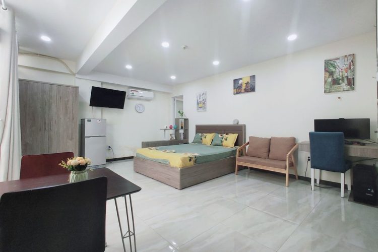 Ground floor Studio with small garden in Binh Thanh for rent 15