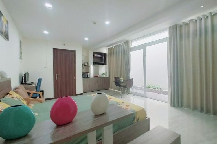 Ground floor Studio with small garden in Binh Thanh for rent 7
