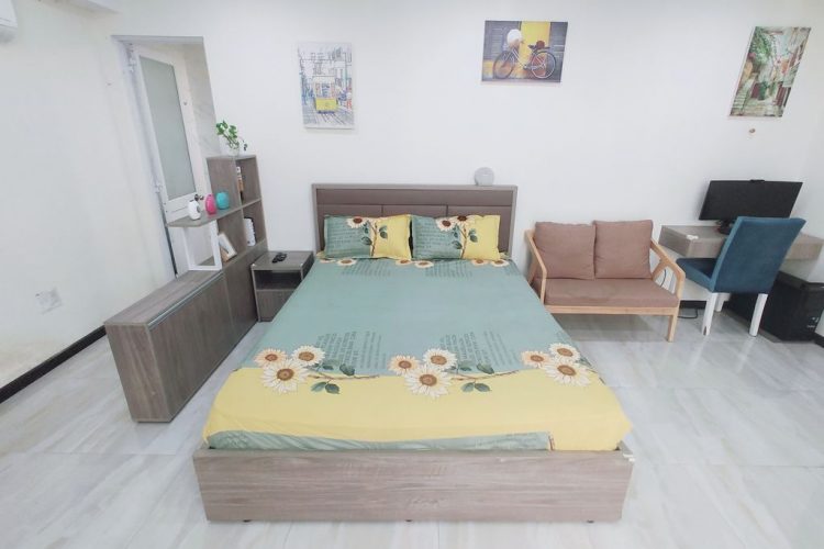 Ground floor Studio with small garden in Binh Thanh for rent 8