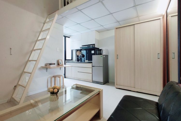 Loft Room apartment 20 m2 Fully Furnished in District 2 Street 63 Thao Dien 4
