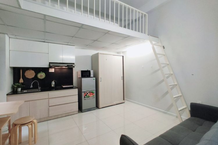 Loft Room apartment 20 m2 Good price in District 2 Street 63 Thao Dien 1