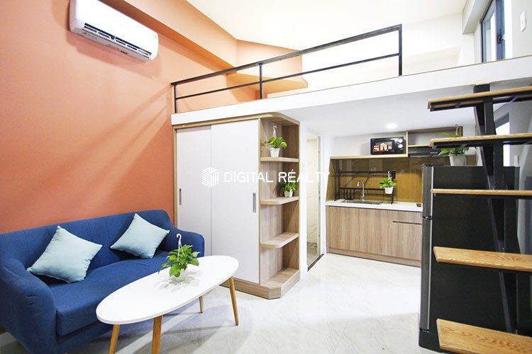 Loft Room apartment 20 m2 Good quality furniture in Binh Thanh Vo Duy Ninh Near District 1 1