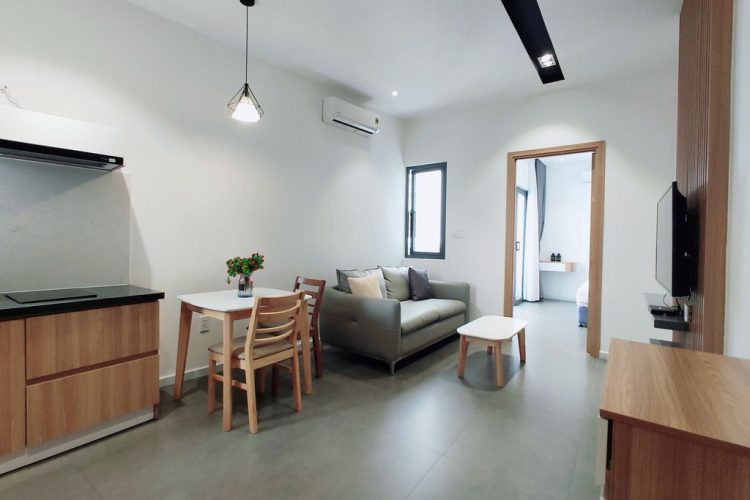 Modern amenities 1 Bedroom for rent in District 2 Thao Dien Balcony 1