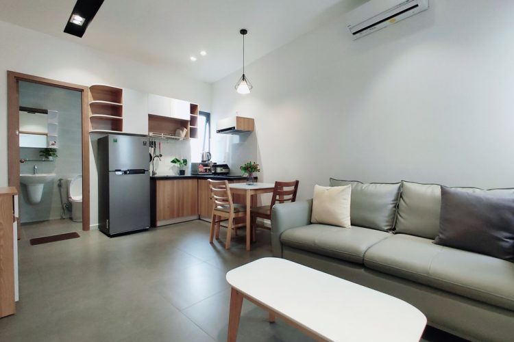 Modern amenities 1 Bedroom for rent in District 2 Thao Dien Balcony 3