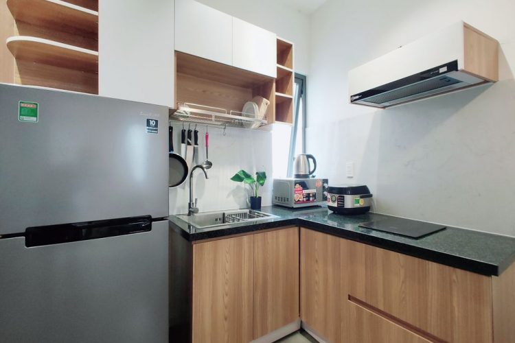 Modern amenities 1 Bedroom for rent in District 2 Thao Dien Balcony 6