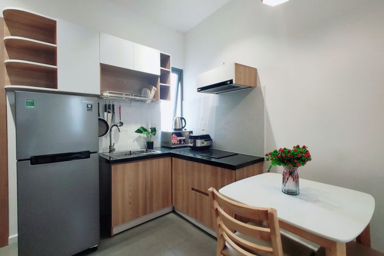 Modern amenities 1 Bedroom for rent in District 2 Thao Dien Balcony 8