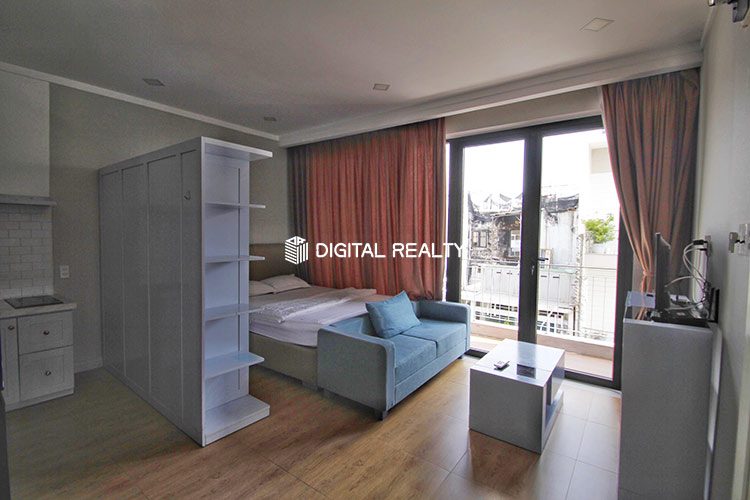 Nice stuido with big balcony in Binh Thanh 7