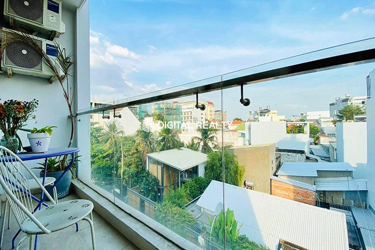 One Bedroom with balcony for rent on Street 47 Thao Dien HCMC 2