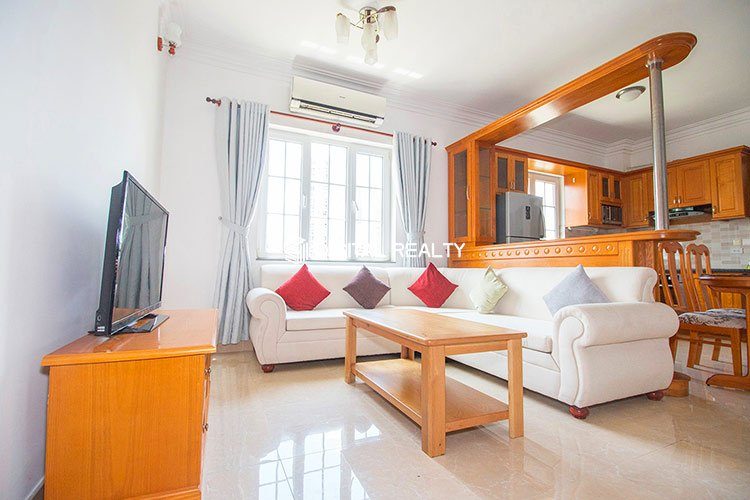 Serviced 3 Bed Apartment For rent on Nguyen Van Huong Thao Dien 20