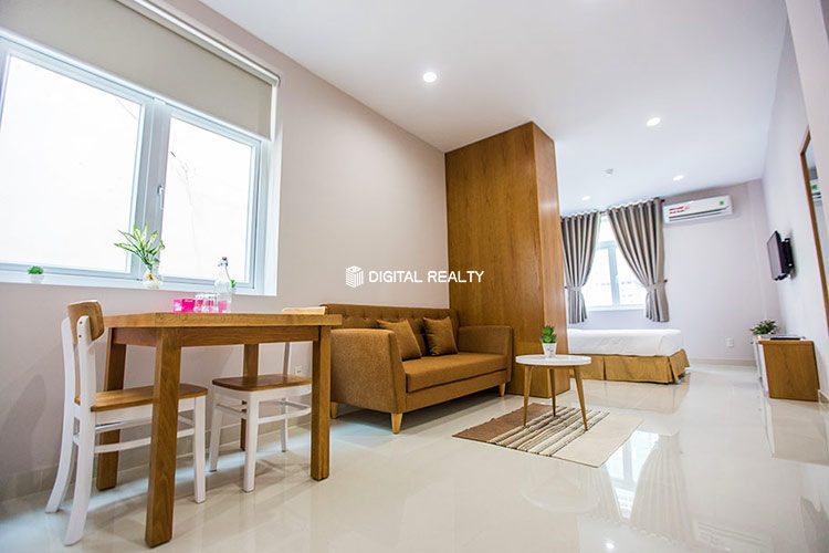 Serviced Studio for rent in Japanese Town Binh Thanh Thi nghe bridge 2