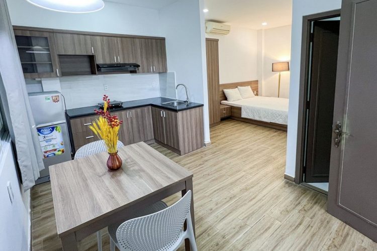 Studio Apartment for rent in District 1 Tran Nhat Duat street 6