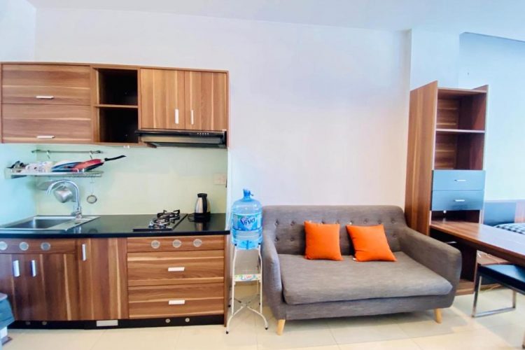 Studio for rent on Nguyen Ba Huan street Thao Dien 2 1