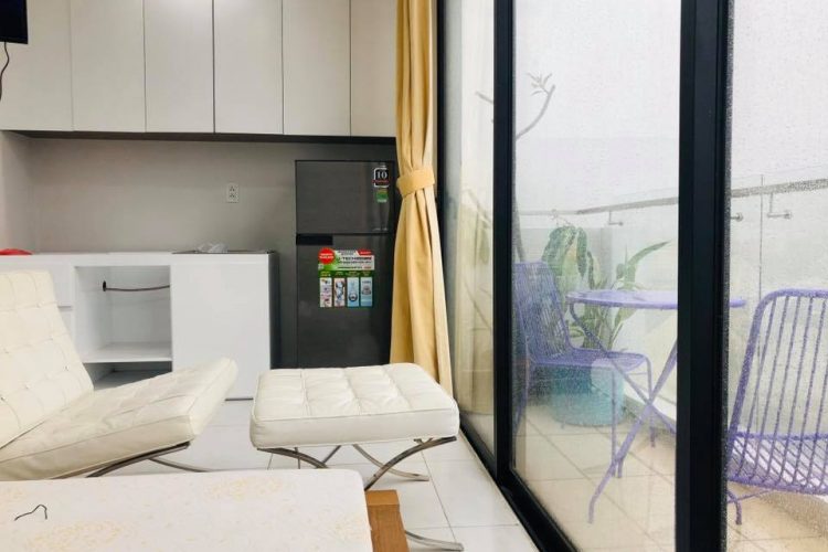 Top high floor studio for rent with good view in Thao Dien 3