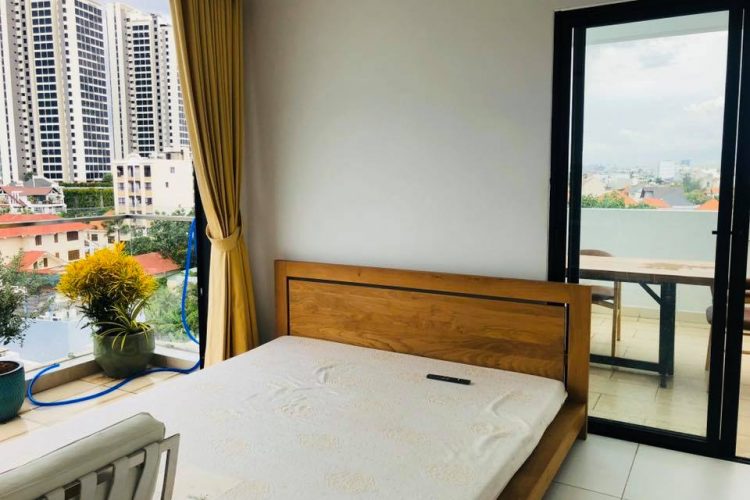 Top high floor studio for rent with good view in Thao Dien 4