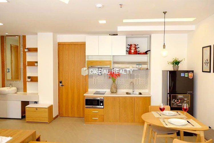 Unique Disign Studio fully furnished for rent in Thao Dien 1