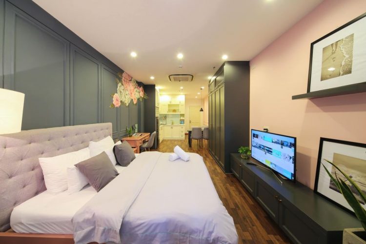 Well decoration Apartment for rent on Vo Van Tan street City Center 3